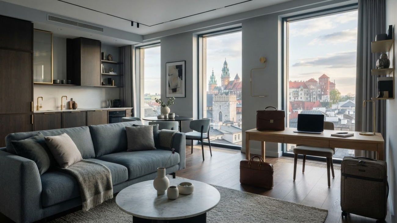 Wynajem dla dyplomatów w Krakowie: jak wybrać apartament na dłuższy pobyt?